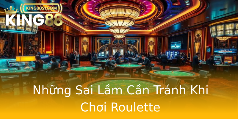 Những Sai Lầm Cần Tránh Khi Chơi Roulette Những Sai Lầm Cần Tránh Khi Chơi Roulette